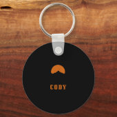 Cody Wyoming Vintage Mountains Usa America Souveni キーホルダー (正面)