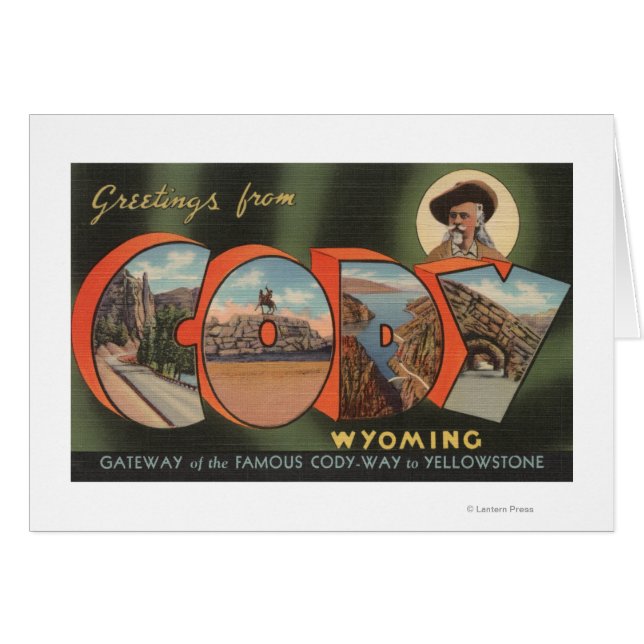 Cody, WyomingLarge Letter ScenesCody, WY (正面横)