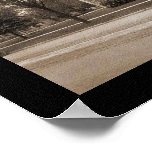 Coe College IA写真1914 ポスター (角)