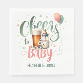 COEDベビー醸造ビールボトル応援へベビー スタンダードランチョンナプキン