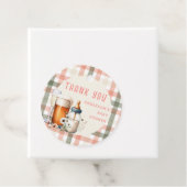 COED応援ベビーセージ桃ボトルブルズシャワー フェイバータグ (インサイチュ)