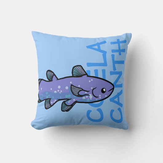 Coelacanthの枕 クッション (正面)