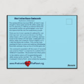 Coelaconthは、"生存化石の魚"絶滅寸前です ポストカード (裏面)