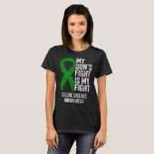 Coeliac My Son's Fight Is My Fight Celiac Disease  Tシャツ (正面フル)