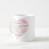 coeur コーヒーマグカップ (正面左)