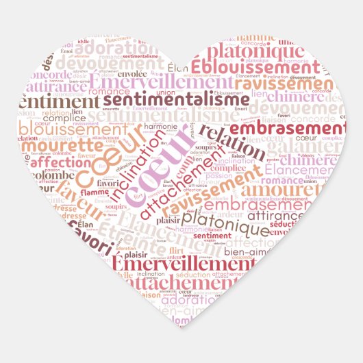 coeur ハートシール (正面)