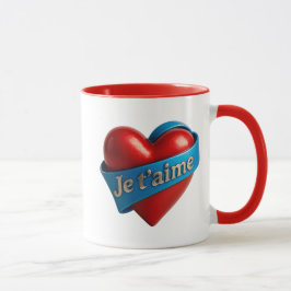 coeur amoureux マグカップ