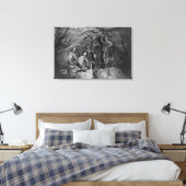 Coeur d'AleneのChance Mineリードマイニング(ID) キャンバスプリント (インサイチュ (寝室))