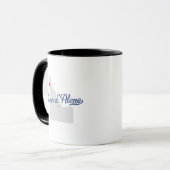 Coeur D'aleneアイダホIDのワイシャツ マグカップ (正面左)