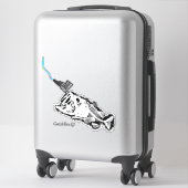 COEUR D'ALENE - ONE BAD BASS STRIKING ID PATRIOT シール (スーツケース)