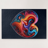 Coeur sculpté ジグソーパズル (横)