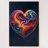 Coeur sculpté ジグソーパズル (縦)