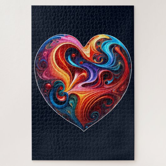 Coeur sculpté ジグソーパズル (縦)