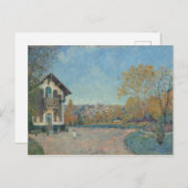 Coeur-VolantからのMarly-le-Roiの表示 ポストカード (正面/裏面)