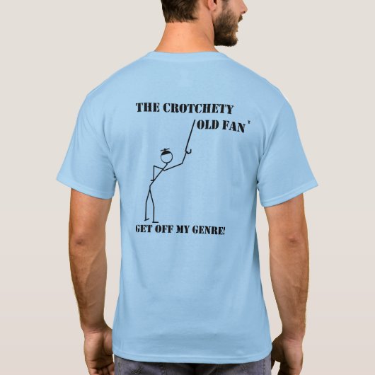 cofのgofは決してコピーを染めません tシャツ (裏面)