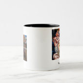 Cofeeのマヤのマグ ツートーンマグカップ (中央)