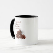 Cofee Bean Mug with quote マグカップ (正面左)