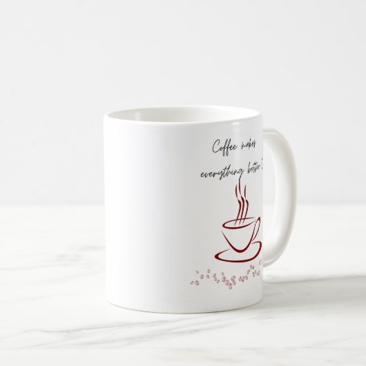 coffe MUG コーヒーマグカップ (正面右)