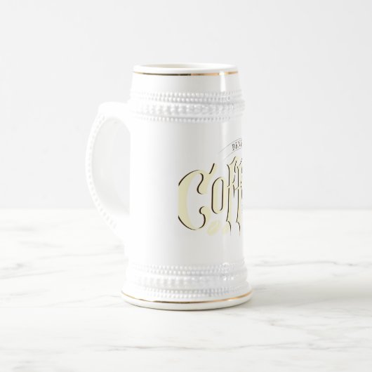 coffe mug  ビールジョッキ (正面左)