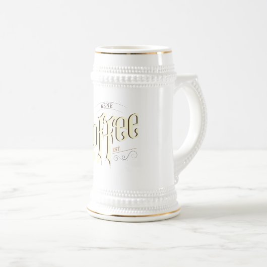 coffe mug  ビールジョッキ (正面右)