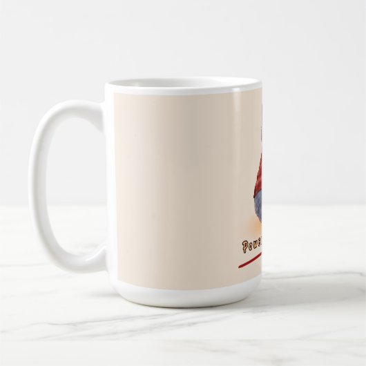 "Coffeeで動く" 猫のコーヒーカップ コーヒーマグカップ (左)