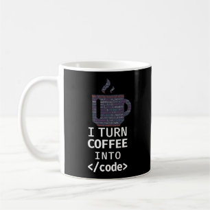 Coffeeをコード化するプログラマー コーヒーマグカップ