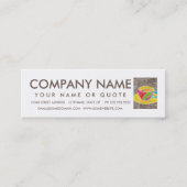 COFFEE形状の顧客ロイヤリティ ロイヤリティカード (正面)