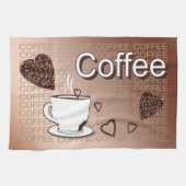 Coffee キッチンタオル (横)