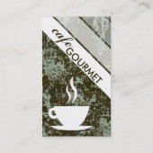 COFFEE グランジ punchcard : (11買は無料) ロイヤリティカード (裏面)