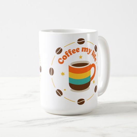 coffee コーヒーマグカップ (正面右)