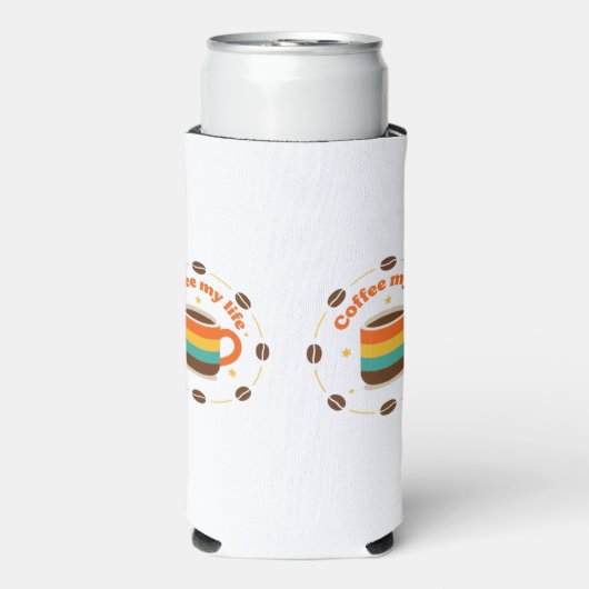 coffee スリム缶クーラー (Seltzer正面)