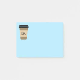 Coffee パーソナライズされた on the Go ポストイット