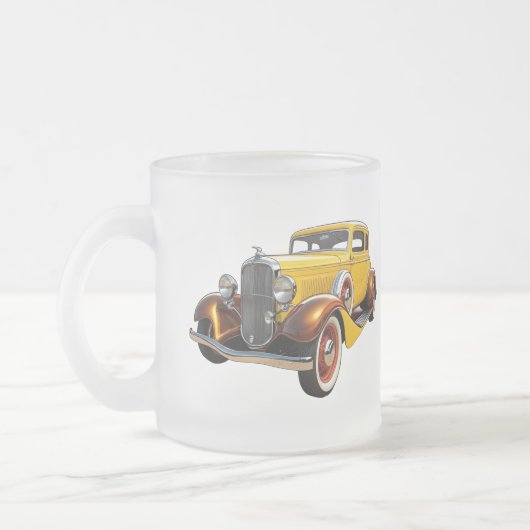 Coffee フロストグラスマグカップ (左)