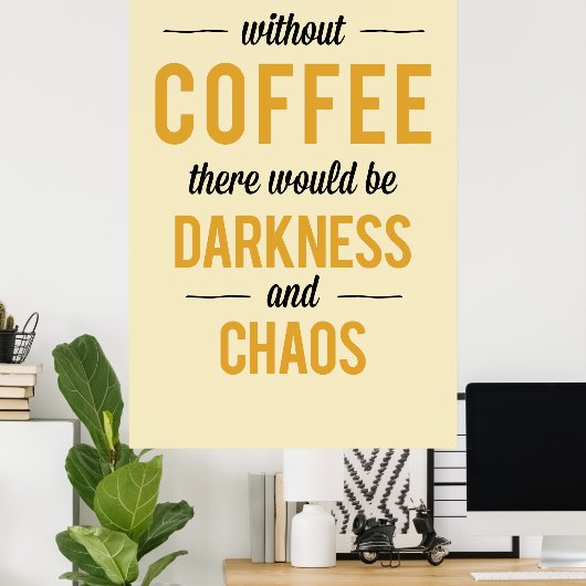 Coffee ポスター (ホームオフィス)