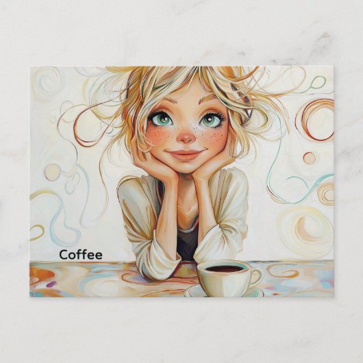 Coffee ポストカード (正面)