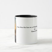 Coffee 感動的 Cup with Proverbs 8:17 マグカップ (中央)