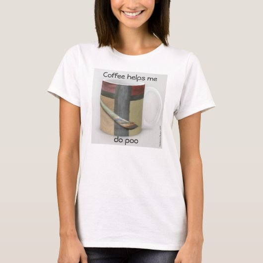 Coffee 救済 Me Do Poo - Artist Mag Tシャツ (正面)
