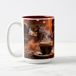 Coffee 7 Love ツートーンマグカップ