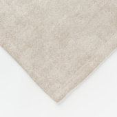 Coffee & a Blue Merle Sheltie Make Today Better フリースブランケット (角)