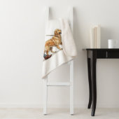 Coffee & a Golden Cozy Day シェルパブランケット (インサイチュ)