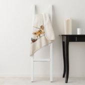 Coffee & a Sheltie Cozy Day シェルパブランケット (インサイチュ)