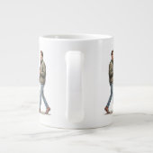 Coffee & a Sheltie Start the Day Right ジャンボコーヒーマグカップ (裏面)