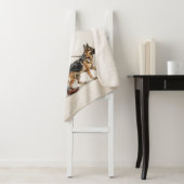 Coffee & a Shepherd Cozy Day シェルパブランケット (インサイチュ)