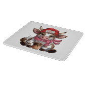 Coffee Addict Cow カッティングボード (角)