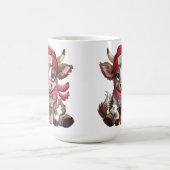 Coffee Addict Cow コーヒーマグカップ (中央)