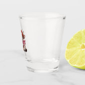 Coffee Addict Cow ショットグラス (右)