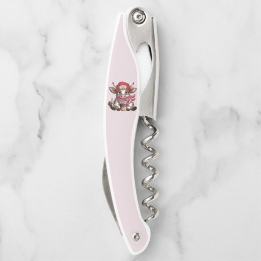 Coffee Addict Cow ソムリエナイフ (裏面)