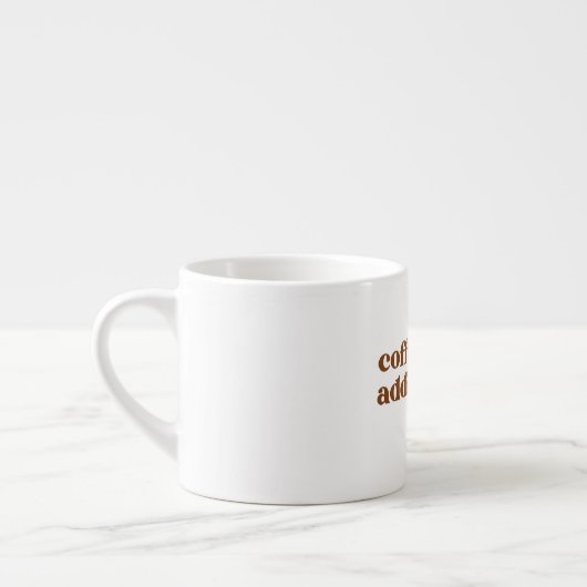 Coffee addicts mug エスプレッソカップ (左)