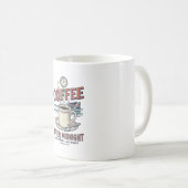 Coffee After Midnight Retro Diner NIGHTSHIFT 90 コーヒーマグカップ (正面右)