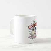 Coffee After Midnight Retro Diner NIGHTSHIFT 90 コーヒーマグカップ (正面左)